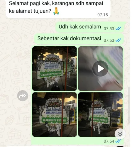 Pengiriman Papan Bunga Selamat Srijaya Tambun Utara